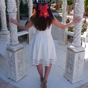 Calvin Klein white dress